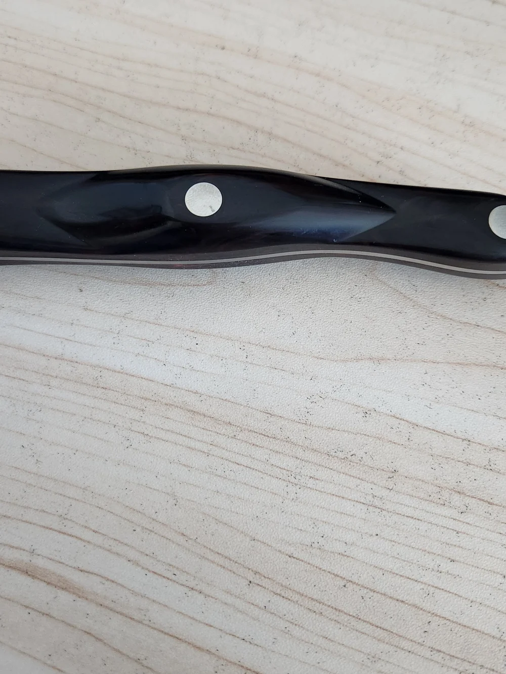 Cutco 1764 KI Serrated Cheese Knife Olean NY Made in USA Black 10.5